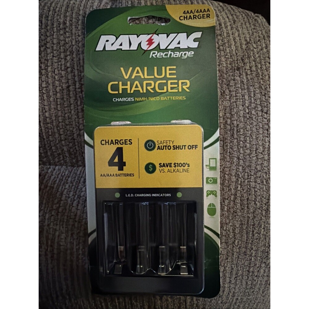 Rayovac Rechargeble Battery Charger PS133 4B